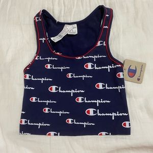 cropped champion tank